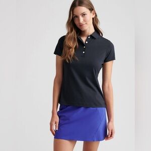 Peter Millar | Crown Sport Golf Polo | Blk | XS
